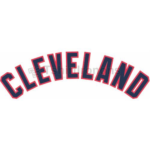 Cleveland Indians T-shirts Iron On Transfers N1545 - Click Image to Close